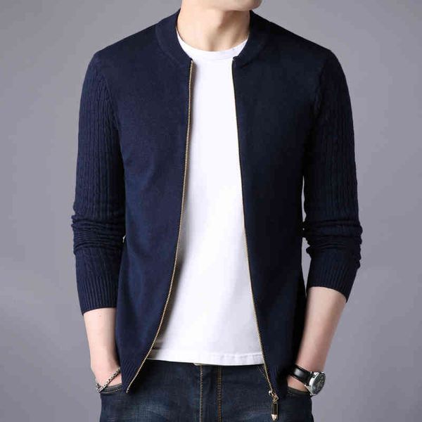 2021 autumn winter men's sweater male et solid color sweaters knitwear warm sweatercoat cardigans men clothing, Black;white
2021 autumn winter men's sweater male et solid color sweaters knitwear warm sweatercoat cardigans men clothing, Black;white