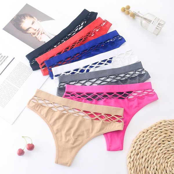 women's panties hollow out fish net underwear skin-friendly thong seamless mid waist female intimate lingerie fashion g string, Black;pink
women's panties hollow out fish net underwear skin-friendly thong seamless mid waist female intimate lingerie fashion g string, Black;pink
