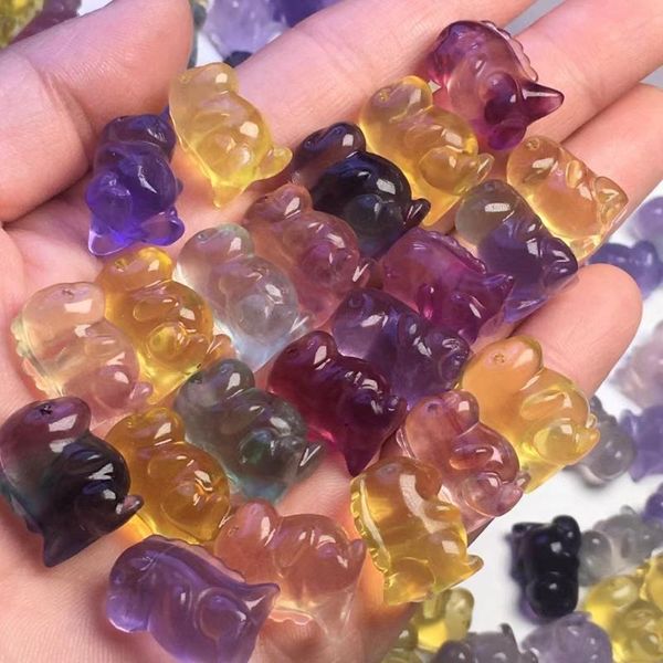 charms natural stone rainbow fluorite dinosaur pendant crystal carved animal figurine gift fashion jewelry for women, Bronze;silver
charms natural stone rainbow fluorite dinosaur pendant crystal carved animal figurine gift fashion jewelry for women, Bronze;silver