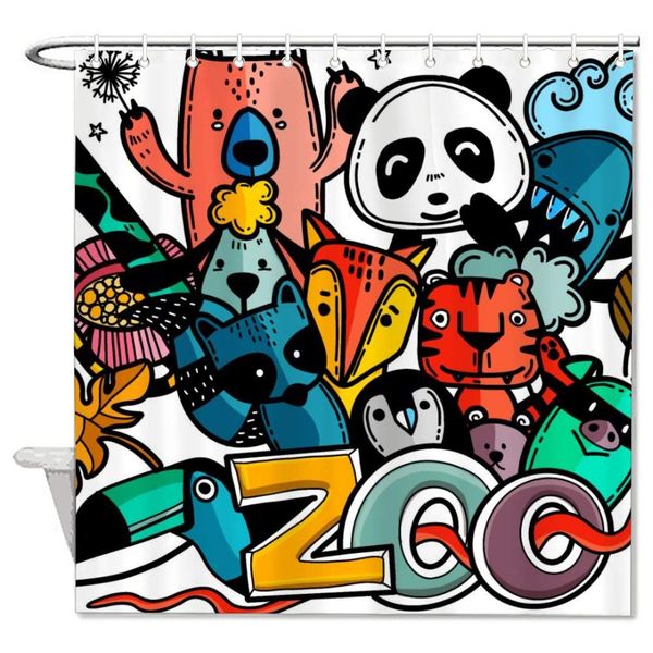 zoo hower curtain for kid cartoon hower curtain for bathroo bath decor, 72 x 72 inch
zoo hower curtain for kid cartoon hower curtain for bathroo bath decor, 72 x 72 inch