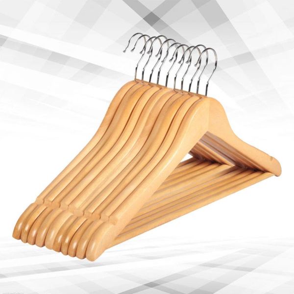 10pcs wood hanger non-slip hangers clothes shirts sweaters dress drying rack for home & racks
10pcs wood hanger non-slip hangers clothes shirts sweaters dress drying rack for home & racks