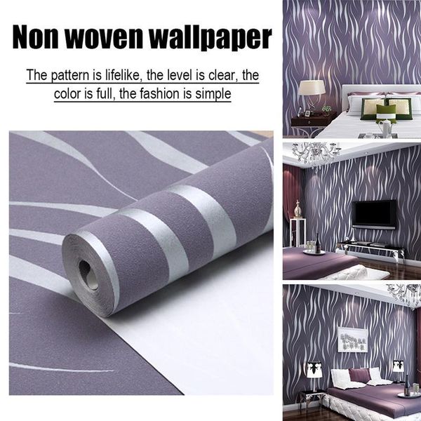 wallpapers 3d wavy striped wallpaper non woven fabric modern stereoscopic thick flocking bedroom living room luxury wall paper
wallpapers 3d wavy striped wallpaper non woven fabric modern stereoscopic thick flocking bedroom living room luxury wall paper