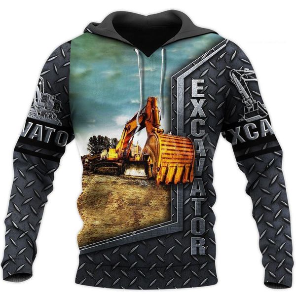 men's hoodies & sweatshirts beautiful excavator 3d print hoodie man women harajuku outwear zipper pullover sweatshirt casual jacket sty, Black
men's hoodies & sweatshirts beautiful excavator 3d print hoodie man women harajuku outwear zipper pullover sweatshirt casual jacket sty, Black