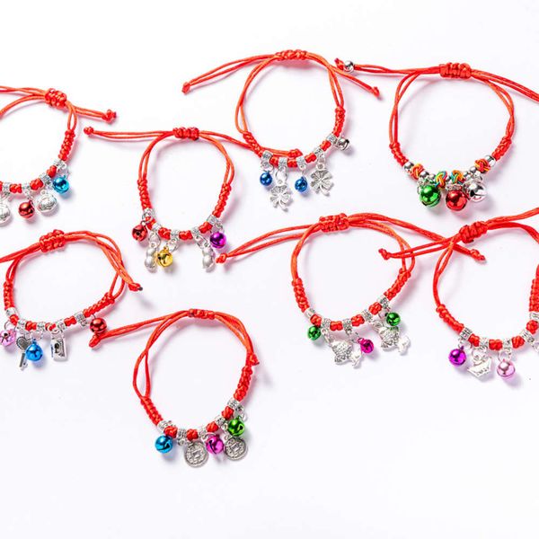 Dragon Boat Festival colorful bell benmingnian Red Rope hand woven lucky transfer Bracelet, Black
Dragon Boat Festival colorful bell benmingnian Red Rope hand woven lucky transfer Bracelet, Black