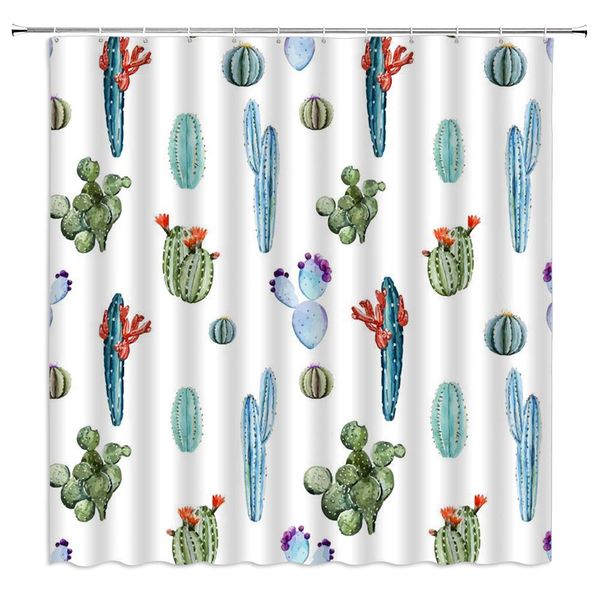 sztnsm cactus shower curtain cartoon watercolor tropical jungle desert green plant flower pattern,70x70 inch polyester fabric
sztnsm cactus shower curtain cartoon watercolor tropical jungle desert green plant flower pattern,70x70 inch polyester fabric