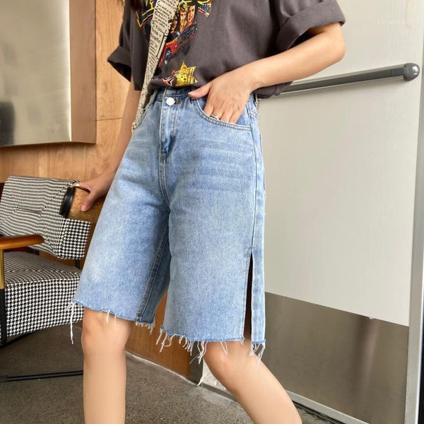 women's shorts women streetwear wide leg hole blue denim summer retro female high waist loose tassel ladies jeans, White;black
women's shorts women streetwear wide leg hole blue denim summer retro female high waist loose tassel ladies jeans, White;black