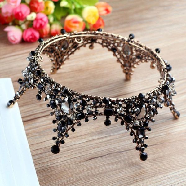 hair clips & barrettes baroque vintage bridal crown large round headwear wedding headdress, Golden;silver
hair clips & barrettes baroque vintage bridal crown large round headwear wedding headdress, Golden;silver