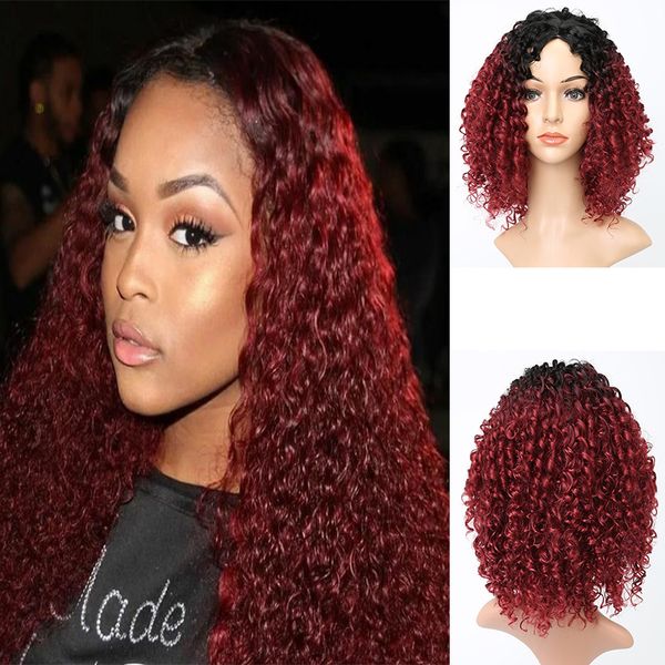 short bob kinky curly wigs for black women ombre synthetic afro jerry curly wig heat resistant 99j burgundy red cosplay wigs
short bob kinky curly wigs for black women ombre synthetic afro jerry curly wig heat resistant 99j burgundy red cosplay wigs