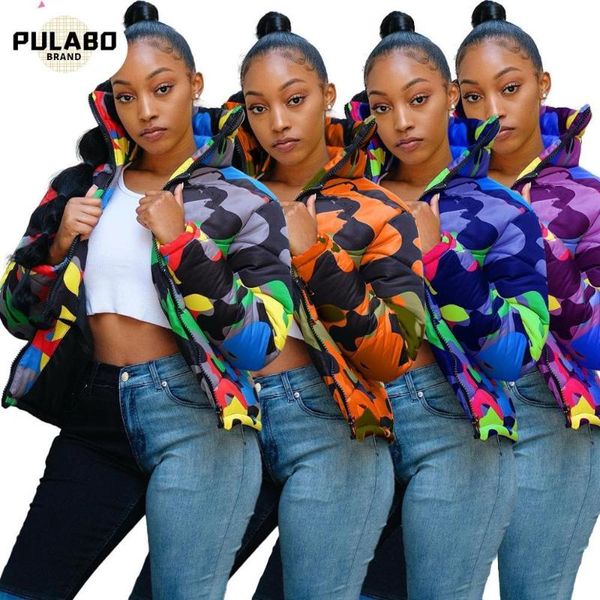 casual women coats zippers pockets camouflage jacket turn down collar velvet overcoat plus size high street outdoor wears women's jacke, Black;brown
casual women coats zippers pockets camouflage jacket turn down collar velvet overcoat plus size high street outdoor wears women's jacke, Black;brown