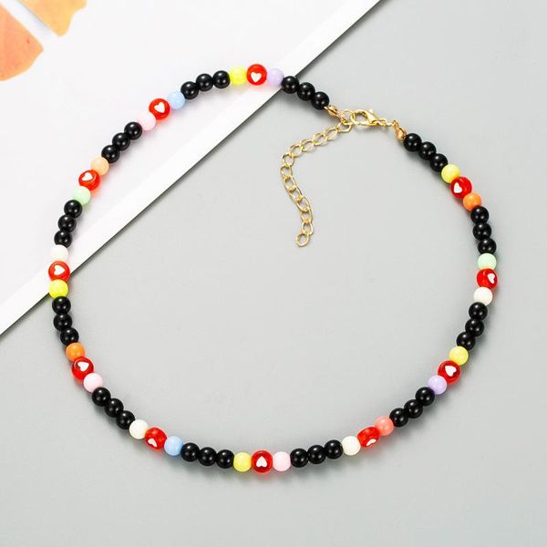 chokers multi- heart geometric beads chain choker necklace ins creative color pastoral ethnic style beaded, Golden;silver
chokers multi- heart geometric beads chain choker necklace ins creative color pastoral ethnic style beaded, Golden;silver