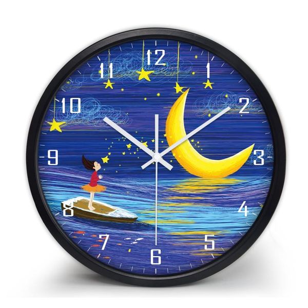 wall clocks creative children's bedroom kindergarten mute oil painting fantasy clock
wall clocks creative children's bedroom kindergarten mute oil painting fantasy clock
