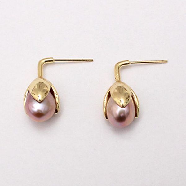 stud mpe009 romantic flowers shape earrings freshwater pearl gold electroplated women fashion jewelry gift for lady, Golden;silver
stud mpe009 romantic flowers shape earrings freshwater pearl gold electroplated women fashion jewelry gift for lady, Golden;silver