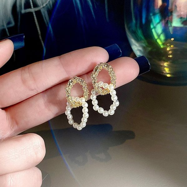 fashion s925 sterling silver stud earring french personalized jewelry retro earrings lady 2021 ins temperament simple style women, Golden;silver
fashion s925 sterling silver stud earring french personalized jewelry retro earrings lady 2021 ins temperament simple style women, Golden;silver