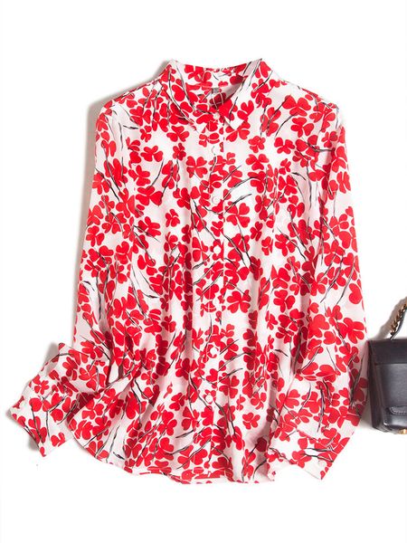 t shirts printed hangzhou long-sleeved flower you design a sense of niche mulberry silk french shirt spring, White
t shirts printed hangzhou long-sleeved flower you design a sense of niche mulberry silk french shirt spring, White