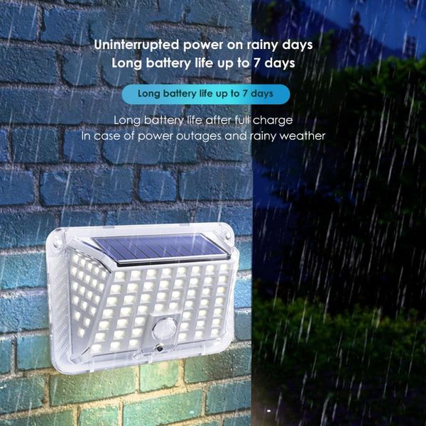 outdoor wall lamps 3 modes porch light 90 led motion sensor solar garden stairs courtyard human body induction
outdoor wall lamps 3 modes porch light 90 led motion sensor solar garden stairs courtyard human body induction