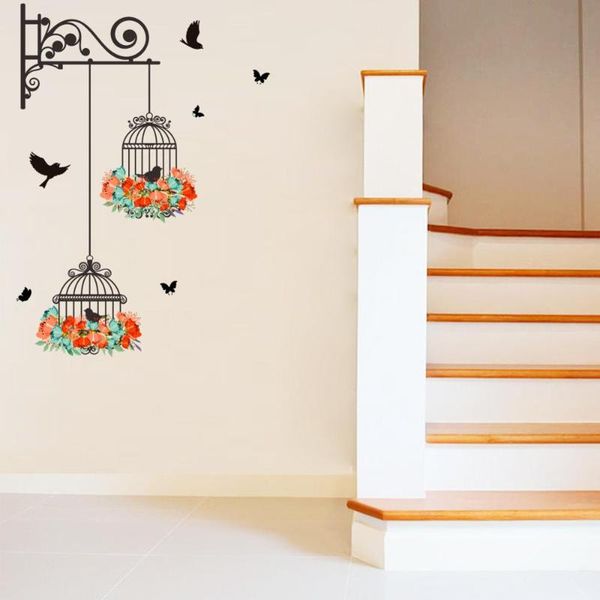 birdcage flower flying for living room nursery wall stickers decals sticker kids home decor
birdcage flower flying for living room nursery wall stickers decals sticker kids home decor