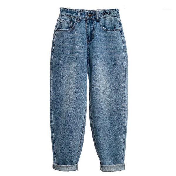 large size jeans women streetwear loose vintage high waist boyfriend for casual harem pants pantalon femme c68541, Blue
large size jeans women streetwear loose vintage high waist boyfriend for casual harem pants pantalon femme c68541, Blue