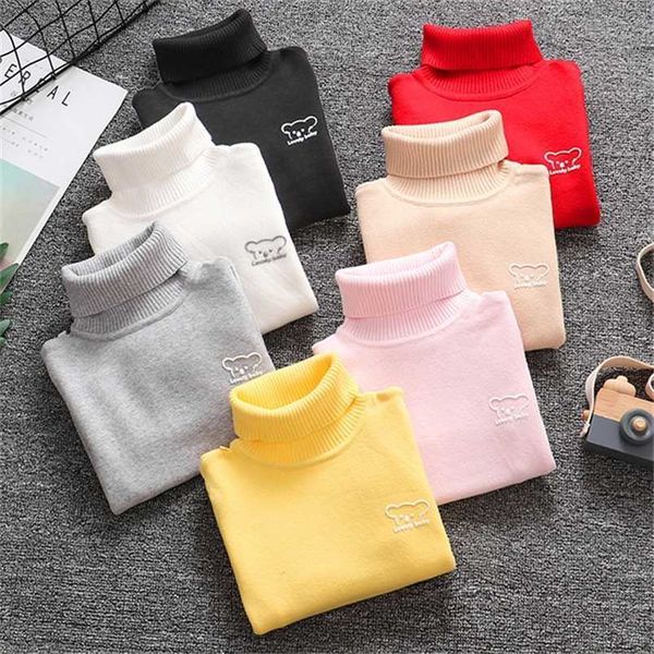winter fall kids sweater boy girls long-sleeve knitted bottoming turtleneck shirts children clothes cartoon child coat outwear 211201, Blue
winter fall kids sweater boy girls long-sleeve knitted bottoming turtleneck shirts children clothes cartoon child coat outwear 211201, Blue