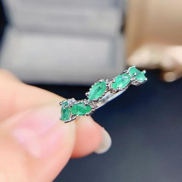 cluster rings jewelry 100% natural emerald ring for young girl 2.5mm*5mm silver 925 gift woman, Golden;silver
cluster rings jewelry 100% natural emerald ring for young girl 2.5mm*5mm silver 925 gift woman, Golden;silver