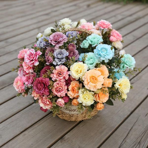 artificial flowers simulation rhododendron cherry blossoms rose flower branch plastic silk bouquet home wedding decoration decorative & wrea
artificial flowers simulation rhododendron cherry blossoms rose flower branch plastic silk bouquet home wedding decoration decorative & wrea