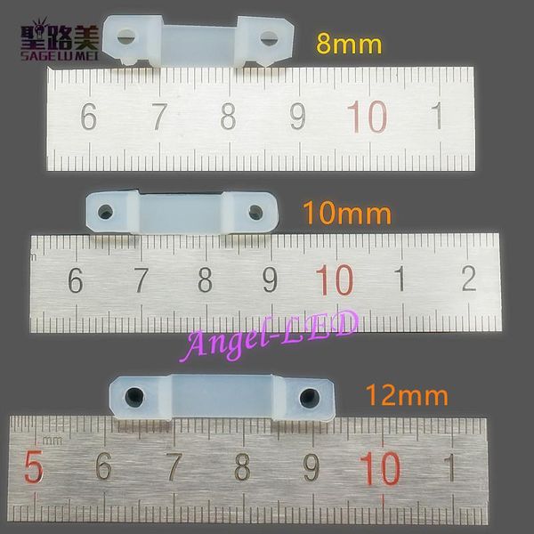 other lighting accessories 8mm 10mm 12mm led strip silicon clip connector & screw for flexible smd rgb single color tape fixing holder
other lighting accessories 8mm 10mm 12mm led strip silicon clip connector & screw for flexible smd rgb single color tape fixing holder