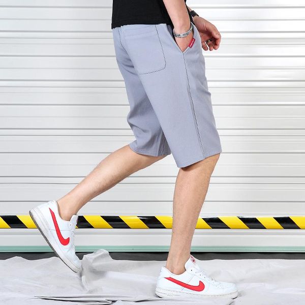 men's shorts 2021 summer leisure cotton fashion style trend sports loose beach pants solid man, White;black
men's shorts 2021 summer leisure cotton fashion style trend sports loose beach pants solid man, White;black