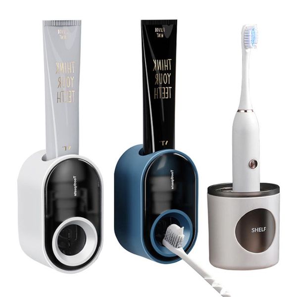 toothbrush holders automatic toothpaste squeezer holder waterproof bathroom electric tooth brush base nail-installation
toothbrush holders automatic toothpaste squeezer holder waterproof bathroom electric tooth brush base nail-installation
