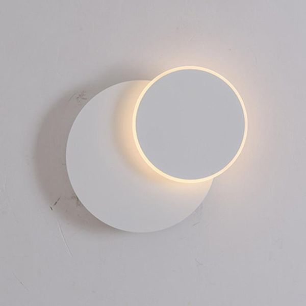 wall lamp white/ black modern loft cearative bedroom removable round bathroom study room aisle light led sconce
wall lamp white/ black modern loft cearative bedroom removable round bathroom study room aisle light led sconce