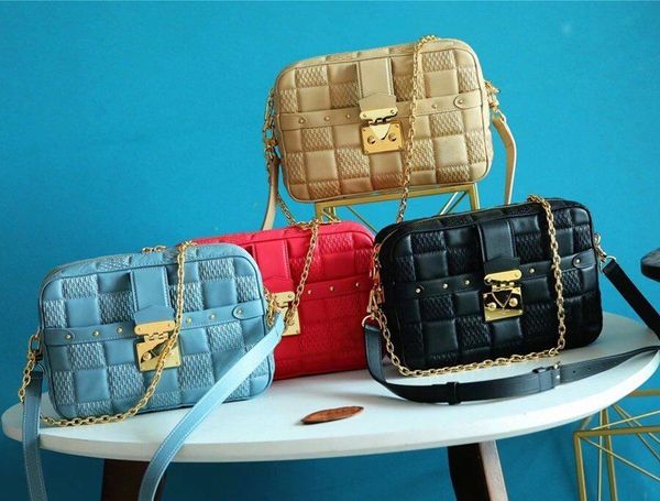 fashion ladies handbags classic camera bag sheepskin leather lattice embossing chain shoulder bags for women crossboy handbag lcm
fashion ladies handbags classic camera bag sheepskin leather lattice embossing chain shoulder bags for women crossboy handbag lcm