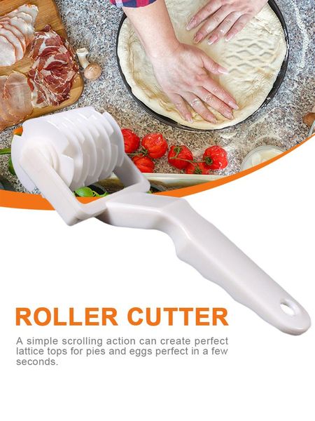1pc creative plastic kitchen baking tool dough bread cookie pie pastry lattice roller cutter tools & 
1pc creative plastic kitchen baking tool dough bread cookie pie pastry lattice roller cutter tools &