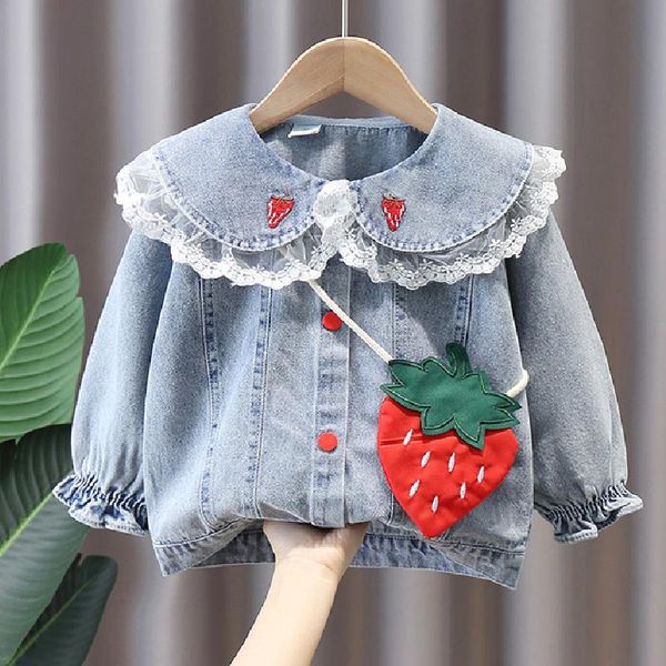 jackets strawberry raspberry denim jacket, Blue;gray
jackets strawberry raspberry denim jacket, Blue;gray