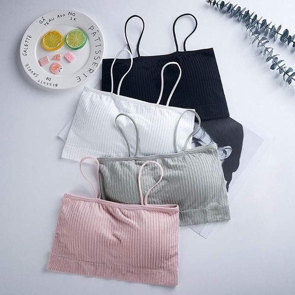 camisoles & tanks women sling tube bra breathable chest pad wearing underwear strapless blouse bandeau 2021, Black;white
camisoles & tanks women sling tube bra breathable chest pad wearing underwear strapless blouse bandeau 2021, Black;white