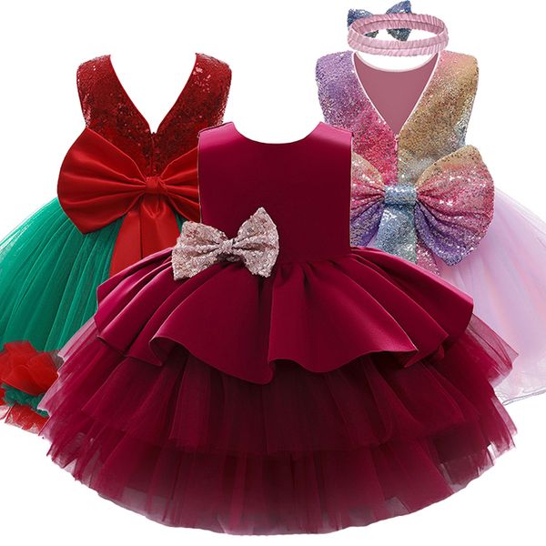 1-5 yrs toddling girls christmas dresses baby girls dress sequins with bow childrens clothes 2021 christmas gift, Red;yellow
1-5 yrs toddling girls christmas dresses baby girls dress sequins with bow childrens clothes 2021 christmas gift, Red;yellow