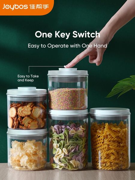storage bottles & jars joybos food container jar set kitchen for cereal pasta dried fruit box transparent sealed tank contain jx85
storage bottles & jars joybos food container jar set kitchen for cereal pasta dried fruit box transparent sealed tank contain jx85