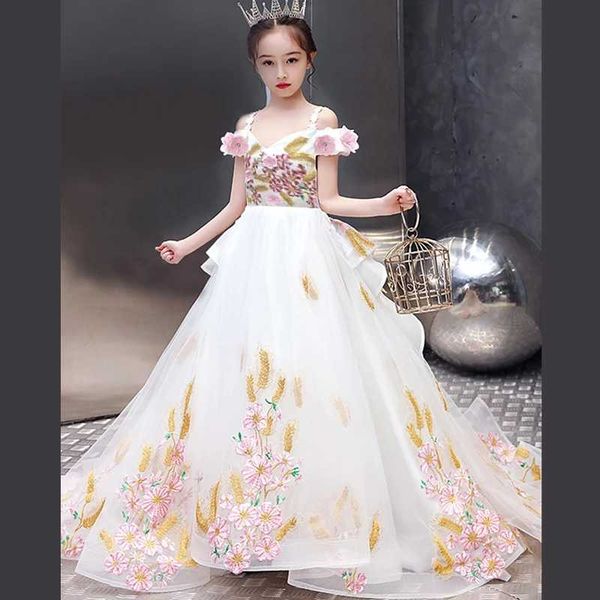 girl's dresses princess sweep / brush train flower girl event party tulle short sleeve spaghetti strap with embroidery formal eveni, Red;yellow
girl's dresses princess sweep / brush train flower girl event party tulle short sleeve spaghetti strap with embroidery formal eveni, Red;yellow
