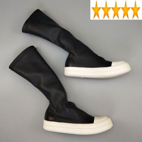 boots stretch long street women platform slip-on knight casual black flat high-sneakers leather mid-calf female
boots stretch long street women platform slip-on knight casual black flat high-sneakers leather mid-calf female