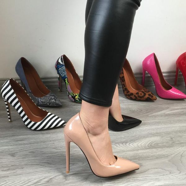 dress shoes 12cm women classic pumps extreme high heels stilettos ladies pointed toe nude red pink black leopard white 2021
dress shoes 12cm women classic pumps extreme high heels stilettos ladies pointed toe nude red pink black leopard white 2021