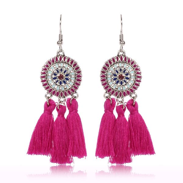 2021 handmade ethnic bohemian thread tassel earrings vintage jewelry for woman and girls 13 colors c6029, Red;brown
2021 handmade ethnic bohemian thread tassel earrings vintage jewelry for woman and girls 13 colors c6029, Red;brown