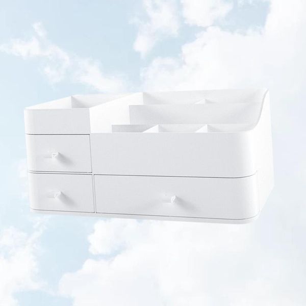 storage boxes & bins 1pc household cosmetic box deskmakeup organizer holder cosmetics with drawer (white)
storage boxes & bins 1pc household cosmetic box deskmakeup organizer holder cosmetics with drawer (white)