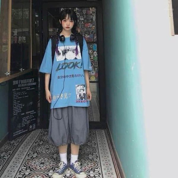 women's t-shirt 2021 summer graphic tees casual loose short sleeve korean punk sweatshirts shirts for women oversized t shirt goth, White
women's t-shirt 2021 summer graphic tees casual loose short sleeve korean punk sweatshirts shirts for women oversized t shirt goth, White