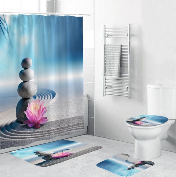 shower curtains beach zen stone lotus curtain flower bath mats set anti-skid rug toilet lid cover mat bathroom with hooks
shower curtains beach zen stone lotus curtain flower bath mats set anti-skid rug toilet lid cover mat bathroom with hooks