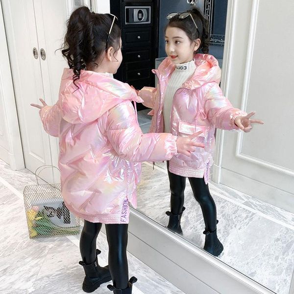 down coat fashion shiny winter cotton child baby girls waterproof padded jacket bright warm outwear for kids tz252, Blue;gray
down coat fashion shiny winter cotton child baby girls waterproof padded jacket bright warm outwear for kids tz252, Blue;gray