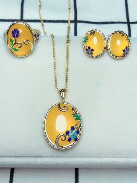 bracelet, earrings & necklace c20#925 silver inlaid natural chalcedony set, the jade face is clean and translucent, Black
bracelet, earrings & necklace c20#925 silver inlaid natural chalcedony set, the jade face is clean and translucent, Black