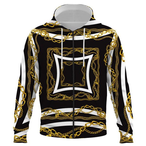 men's hoodies & sweatshirts 2021 luxury high-end pattern zipper hoodie boy hoody sweatshirt full print 3d hip hop street wearing pullov, Black
men's hoodies & sweatshirts 2021 luxury high-end pattern zipper hoodie boy hoody sweatshirt full print 3d hip hop street wearing pullov, Black