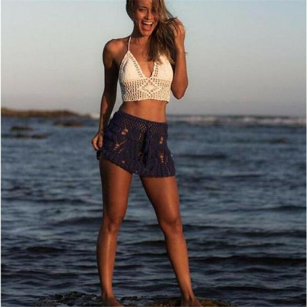 aproms cotton boho crochet knit mini skirts summer women high waist hollow beach skirt girls cool bikini bottom 2021, Black
aproms cotton boho crochet knit mini skirts summer women high waist hollow beach skirt girls cool bikini bottom 2021, Black
