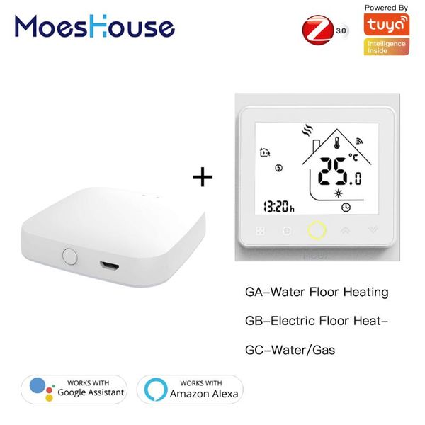 smart home control zigbee thermostat temperature controller 2mqsetup for water/electric floor heating water/gas boiler with alexa google
smart home control zigbee thermostat temperature controller 2mqsetup for water/electric floor heating water/gas boiler with alexa google