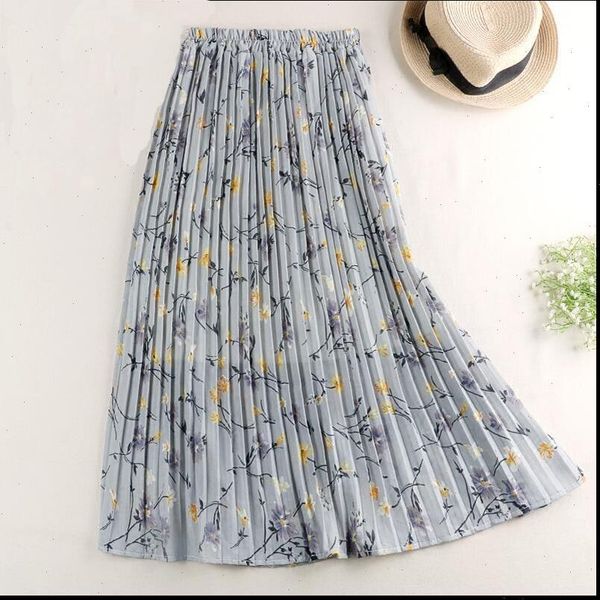 floral print long maxi womens skirts fashion summer high waist pleated female boho holiday beach chiffon sun, Black
floral print long maxi womens skirts fashion summer high waist pleated female boho holiday beach chiffon sun, Black