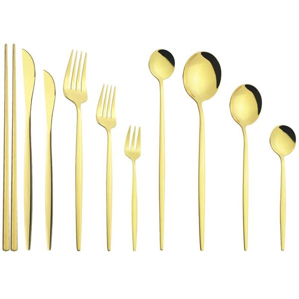 flatware sets luxury gold dinnerware set stainless steel cutlery knife cake fork tea spoon chopsticks silverware kitchen dinner tableware
flatware sets luxury gold dinnerware set stainless steel cutlery knife cake fork tea spoon chopsticks silverware kitchen dinner tableware