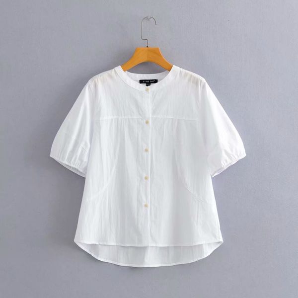 women's knits & tees women spring casual half puff sleeve white blouse female fashion o-neck single breasted cotton loose shirt to
women's knits & tees women spring casual half puff sleeve white blouse female fashion o-neck single breasted cotton loose shirt to