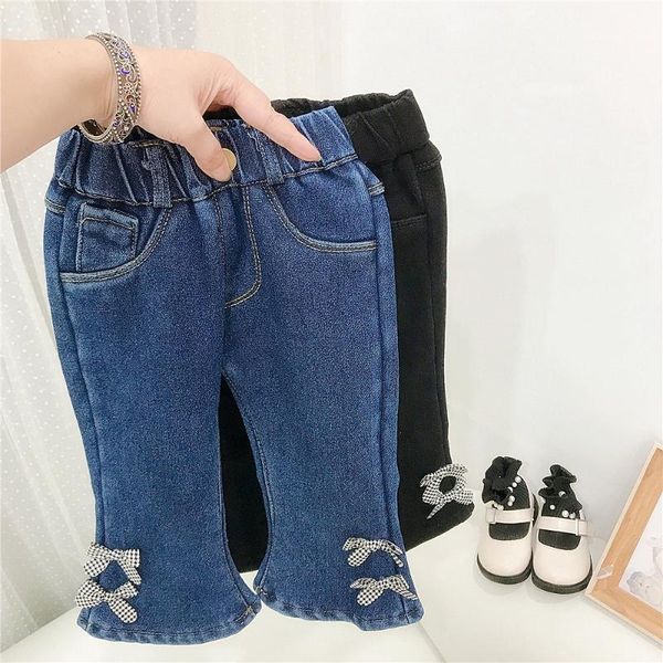 trousers girls kids princess jeans flare pant warm winter children baby plaided bow velvet thicken long pants adk716, Blue
trousers girls kids princess jeans flare pant warm winter children baby plaided bow velvet thicken long pants adk716, Blue
